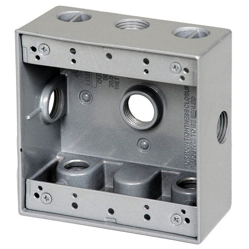 Westgate Manufacturing Electrical Box 3/4 Inch Trade Size 6 Outlet Holes 30.5 Cubic Inch (W2B75-6X)