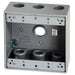 Westgate Manufacturing Electrical Box 3/4 Inch Trade Size 7 Outlet Holes 30.5 Cubic Inch (W2B75-7)