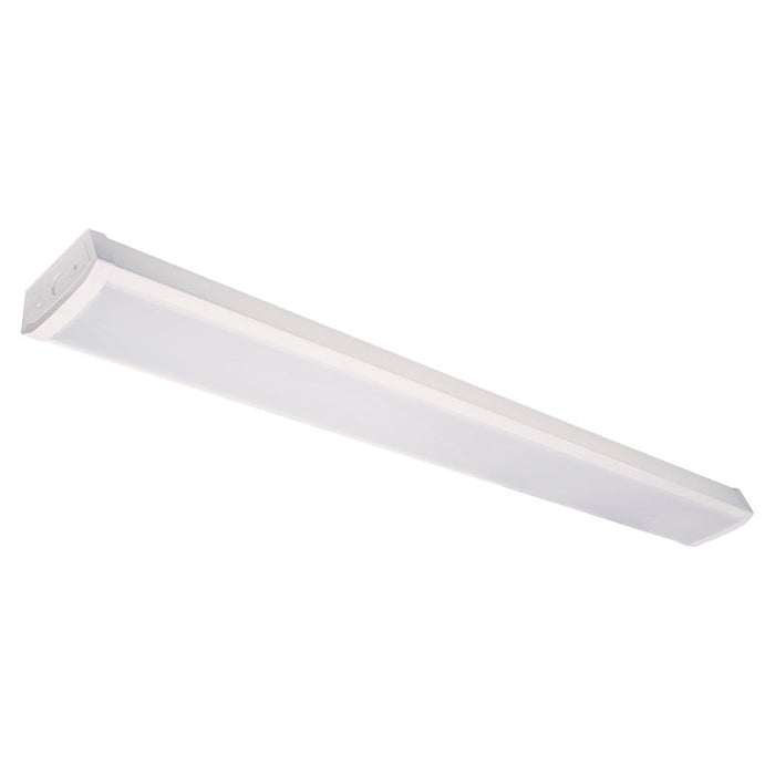 Westgate Manufacturing 4 Foot LED Economy Wrap 40W CCT Selectable 3000K/4000K/5000K0-10V/With Emergency Back Up And Bi-Level Sensor (WAE-4FT-MCT-DD-EM-SEN)