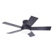 Westgate Manufacturing 42 Inch 5-Blade Ceiling Fan And Light CCT Selectable 3000K/3500K/4000K/5000K/6500K 18W Remote Matte Black Housing/Blades (WFL-DC-120-RC-5B-42-MCT5-BK-BK)
