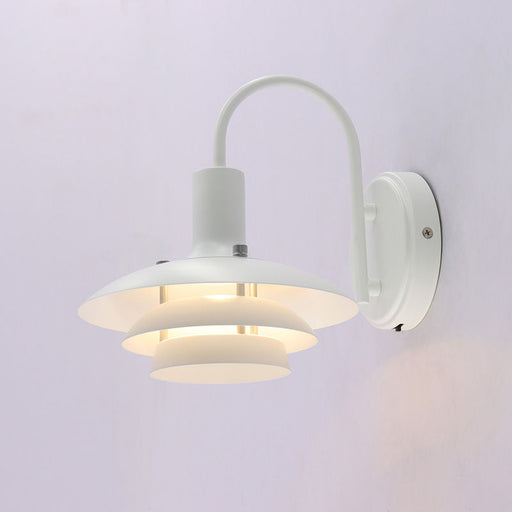 Westgate Manufacturing LCFL Wall Sconce 10W CCT Selectable 2700K/3000K/3500K/4000K/5000K Triac Dimming White (LCFL-WS-WH)