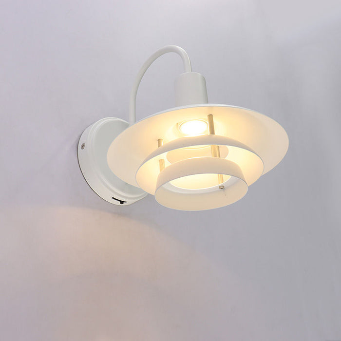 Westgate Manufacturing LCFL Wall Sconce 10W CCT Selectable 2700K/3000K/3500K/4000K/5000K Triac Dimming White (LCFL-WS-WH)