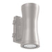 Westgate Manufacturing Architectural 7 Inch Up-Down Cylinder Wattage/CCT Selectable 30W/23W/15W/9W Each Side 3000K/4000K/5000K Silver (WMA-UDL-MCTP-SIL-D)