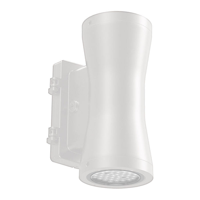 Westgate Manufacturing Architectural 7 Inch Up-Down Cylinder Wattage/CCT Selectable 30W/23W/15W/9W Each Side 3000K/4000K/5000K White (WMA-UDL-MCTP-WH-D)