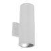 Westgate Manufacturing 6 Inch Wall Cylinder Up/Down Light 30W CCT Selectable 3000K/4000K/5000K 3W Dual-Dim Photocell White (WMC6-UDL-MCTP-WH-DD-P)