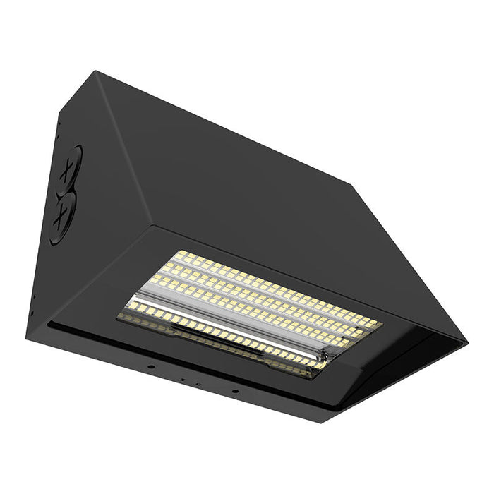 Westgate Manufacturing Beam-Adjustable Wall Pack Wattage/CCT Selectable 25W/30W/40W 3000K/4000K/5000K With Photocell Black (WPMAX-25-40W-MCTP-BK)