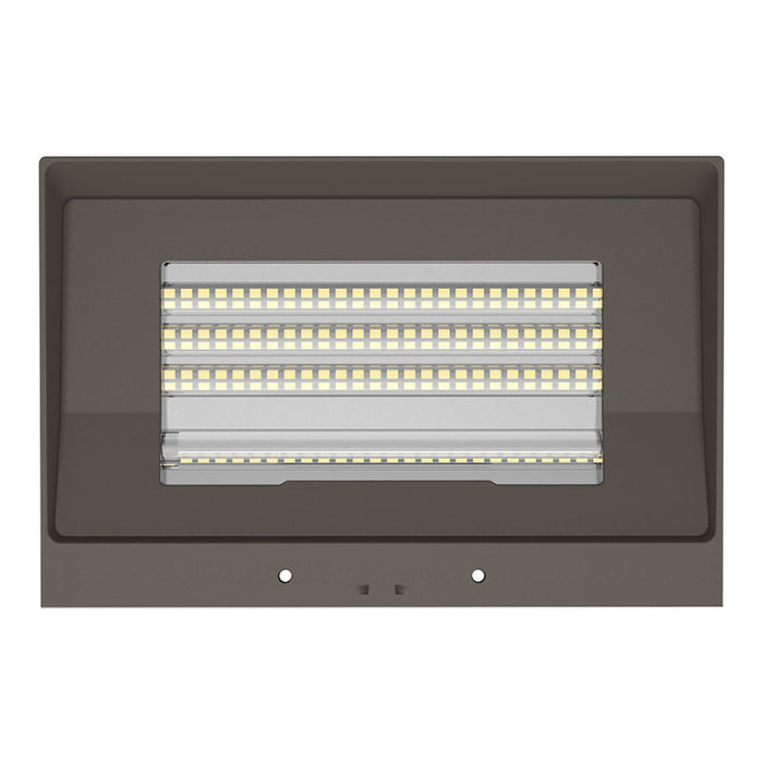 Westgate Manufacturing Beam-Adjustable Wall Pack Wattage/CCT Selectable 40W/50W/60W 3000K/4000K/5000K With Photocell Bronze (WPMAX-40-60W-MCTP)