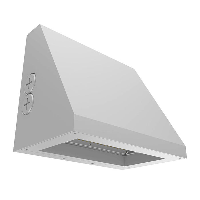 Westgate Manufacturing Visual Comfort Wall Pack Wattage/CCT Selectable 24W/32W/45W 3000K/4000K/5000K With Photocell Silver (WPMAX-27-45W-MCT-VC-SIL)