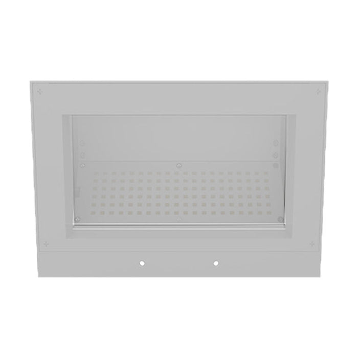 Westgate Manufacturing Visual Comfort Wall Pack Wattage/CCT Selectable 24W/32W/45W 3000K/4000K/5000K With Photocell Silver (WPMAX-27-45W-MCT-VC-SIL)