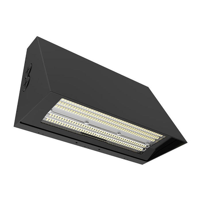 Westgate Manufacturing Beam-Adjustable Wall Pack Wattage/CCT Selectable 60W/80W/100W 3000K/4000K/5000K With Photocell Black (WPMAX-60-100W-MCTP-BK)