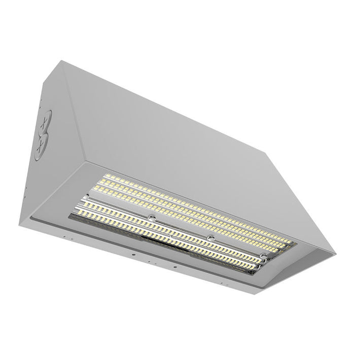 Westgate Manufacturing Beam-Adjustable Wall Pack Wattage/CCT Selectable 60W/80W/100W 3000K/4000K/5000K With Photocell Silver (WPMAX-60-100W-MCTP-SIL)