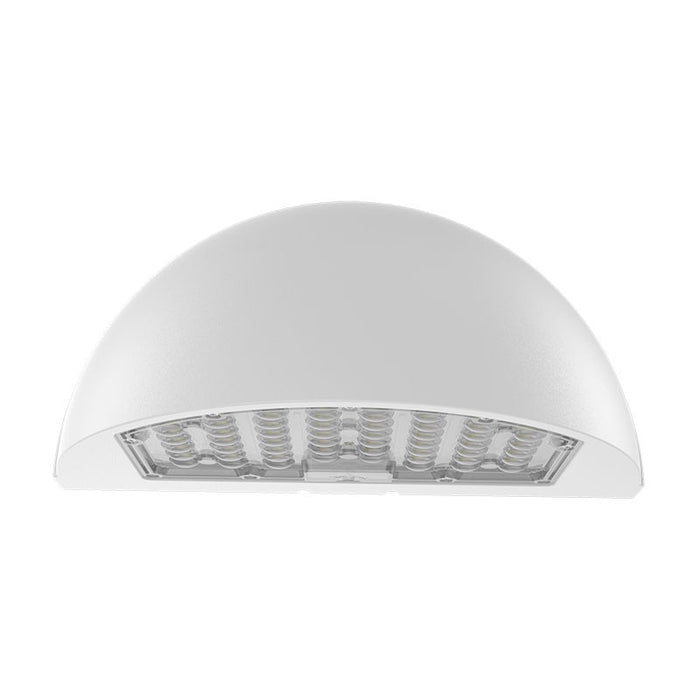 Westgate Manufacturing Half-Moon Wall Pack Wattage/CCT Selectable 48W/64W/80W 3000K/4000K/5000K Type3 With Photocell White (WPMX-48-80W-MCTP-WH)