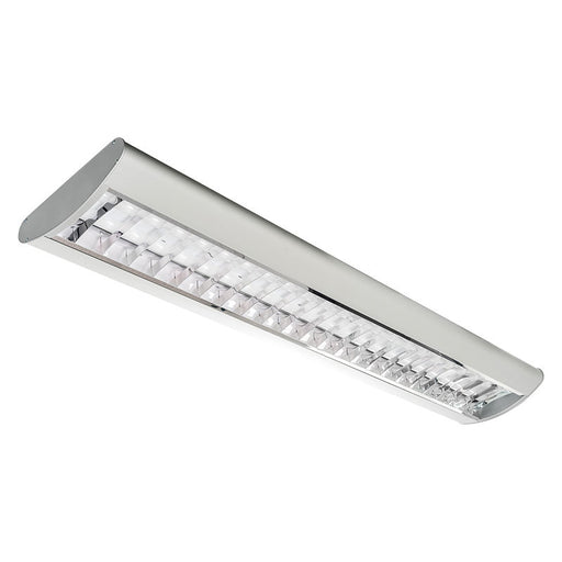 Westgate Manufacturing Architectural Parabolic Suspended Light 4 Foot Wattage/CCT Selectable 35W/40W/50W 3500K/4000K/5000K 120-277V 80 CRI 0-10V Dimming White (SCLP-4FT-50W-MCTP-D)