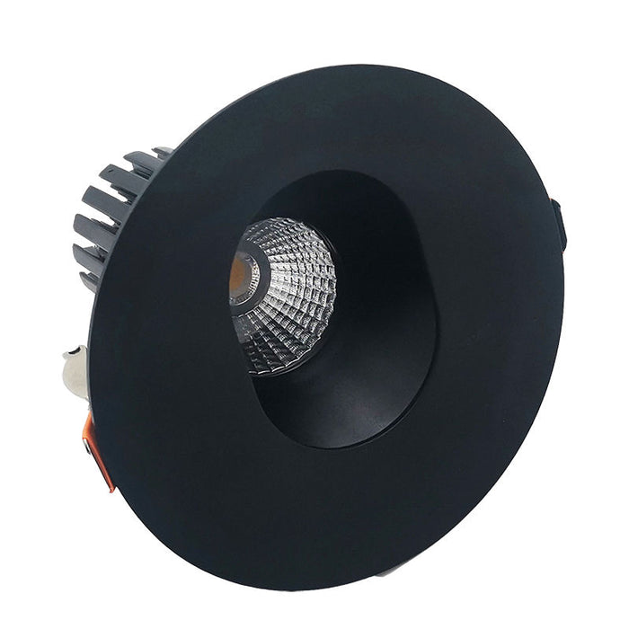 Westgate Manufacturing LED Winged Recessed Light 10W 700Lm CCT Selectable 2700K/3000K/3500K/4000K/5000K 120V Black (LRD-10W-MCT5-4WTRSL-BK)