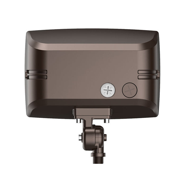 Westgate Manufacturing Max Flood Wattage/CCT Selectable 45/60/80W 3000K/4000K/5000K 120-277V 0-10V Dimming Digital Beam Angel Knuckle Mount Photocell Bronze (LF4MAX-MD-45-80W-MCTPB-KN-P)
