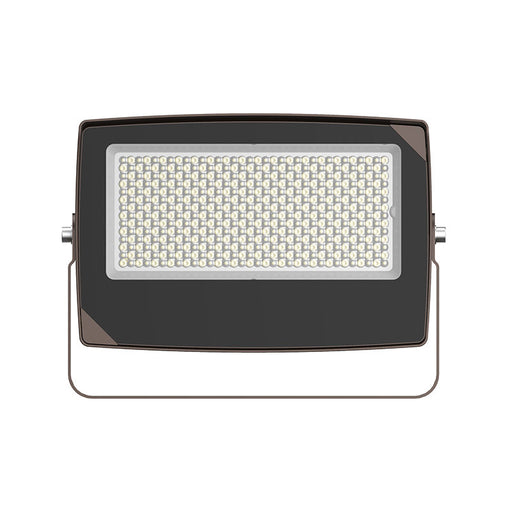 Westgate Manufacturing Max Flood Wattage/CCT Selectable 200/240/300W 3000K/4000K/5000K 120-277V 0-10V Dimming Digital Beam Angel U Bracket Mount Photocell Bronze (LF4MAX-XL-200-300W-MCTPB-TR-P)