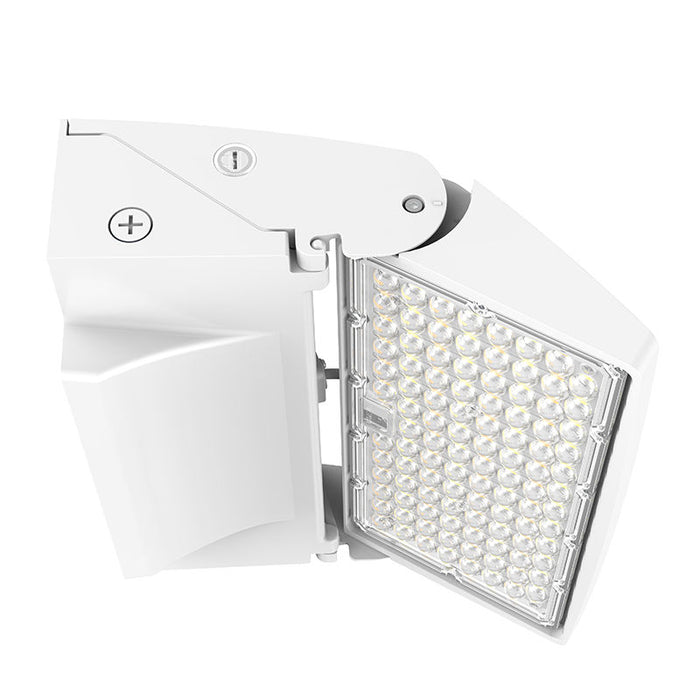 Westgate Manufacturing X-Gen Versatile Wall Pack Wattage/CCT Selectable 90W/105W/120W 3000K/4000K/5000K 120-277V White (WAX-90-120W-MCTP-WH)