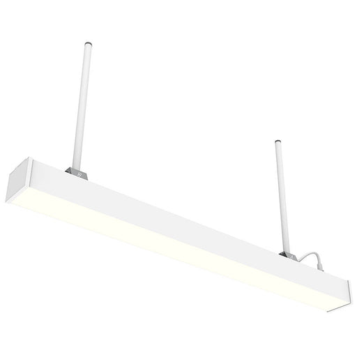 Westgate Manufacturing 4 Foot 4 Inch Wet Location Linear Light Wattage/CT Selectable 40W/60W/80W 3500K/4000K/5000K 0-10V Suspended Or Wall (SCX4-IP66-SUS-4FT-40-80W-MCTP)