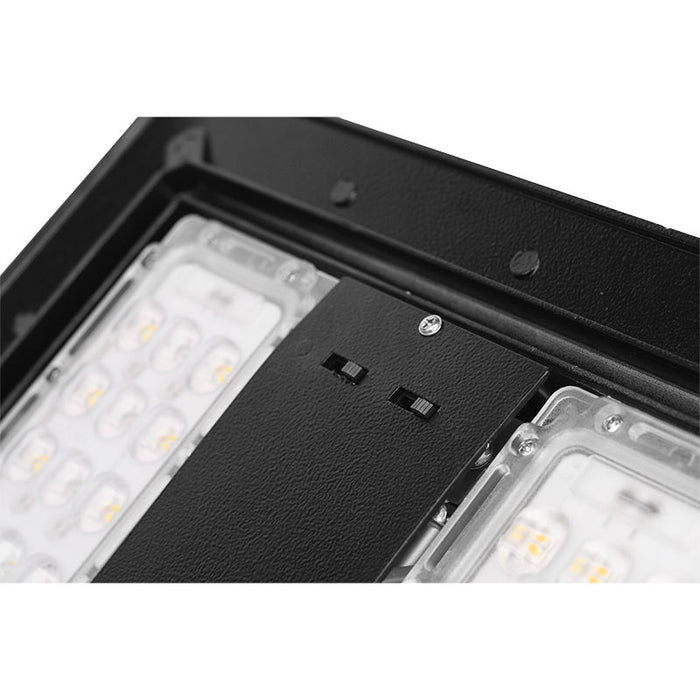 Westgate Manufacturing Garden Post Coach Light Wattage/CCT Selectable 60W/80W/100W 3000K/4000K/5000K Type 5 Open Sides 100-77V Black (GPC-60-100W-MCTP)