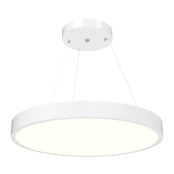 Westgate Manufacturing LED Architectural 32 Inch Round Suspended MCTP Wattage/CCT Selectable 40W/60W/80W 3000K/3500K/4000K 10 Foot (SCR-32D-MCTP-D)