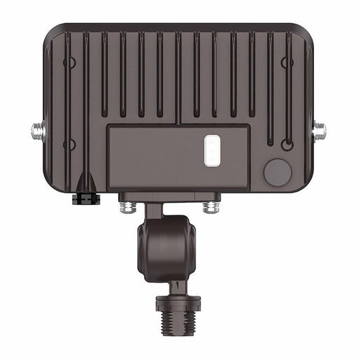 Westgate Manufacturing Builder Series Small Flood 30W 120V CCT Selectable 3000K/4000K/500K Knuckle With Photocell Bronze (LFE-30W-MCT-KN-P)