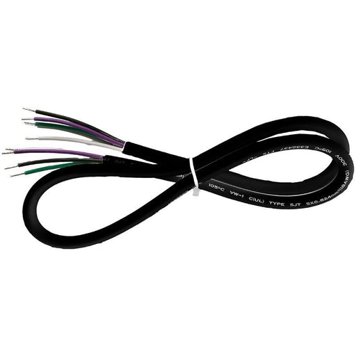 Westgate Manufacturing 12 Foot Cord SJTW 18 AWG 6-Conductor Black (SCL-12FT-SJTW18/6-BK)