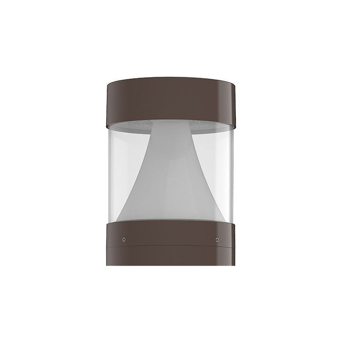 Westgate Manufacturing G2 Bollard Head Model 103F Wattage/CCT Selectable 24W/19W/14W 3000K/4000K/5000K Brown (BOL-G2-103F-MCTP-BR)