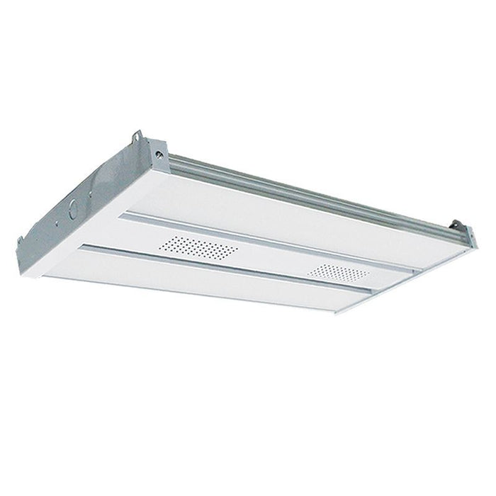 Westgate Manufacturing Double-Lens LED Linear High Bay Wattage Selectable 150W/225W/300W 5000K 0-10V Dimming Sensor-Ready 480V White (LLHB4-300W-MP-50K-D-SR-480V)