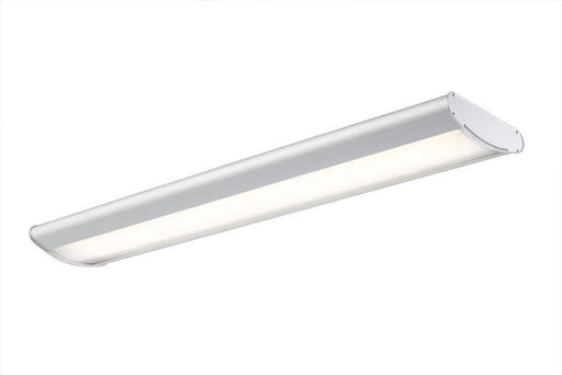 Westgate Manufacturing LED Parabolic Suspended Down Light With Lens - 4 Foot 40W 4600Lm CCT Selectable 3500K/4000K/5000K 0-10V Dimmable White (SCLT-4FT-40W-MCT-D)