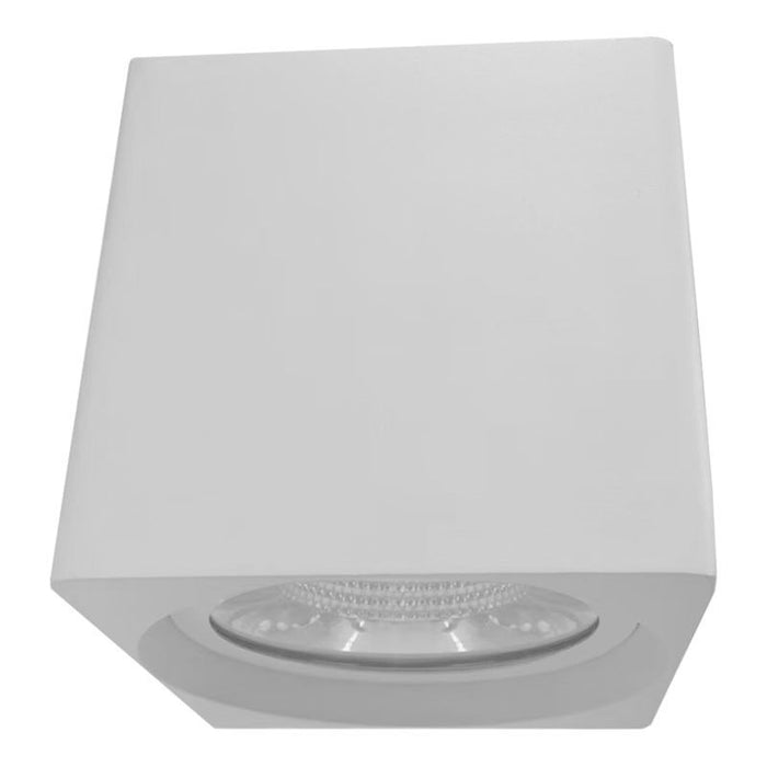 Westgate Manufacturing 7 Inch Short Square Cylinder Rounded Corners Selectable 30W/40W/50W 3000K/4000K/5000K Dual Dimming 120-277V - White (CMCSR7S-MCTP-DD-WH)