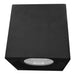 Westgate Manufacturing 9 Inch Short Square Cylinder Rounded Corners Selectable 42W/56W/70W 3000K/4000K/5000K Dual Dimming 120-277V - Black (CMCSR9S-MCTP-DD-BK)