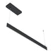 Westgate Manufacturing 4 Foot X 0.4 Inch Slim Linear Selectable 10W/15W/20W 2700K/3000K/3500K/4000K/5000K 120-277V Dual Dimming Black (SCSSL-UD-4FT-MCTP-BK)
