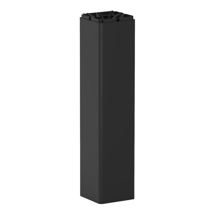 Westgate Manufacturing G8 Bollard 34 Inch Shaft Black (BOL-G8-SHAFT-34-BK)