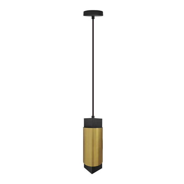 Westgate Manufacturing Milan Series Cylinder Selectable 12W/16W/20W 3000K/4000K/5000K Dual Dimming 120-277V Gold/Black (CMC5-MILAN1-MCTP-DD-GD)