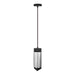 Westgate Manufacturing Milan Series Cylinder Selectable 12W/16W/20W 3000K/4000K/5000K Dual Dimming 120-277V Brushed Nickel/Black (CMC5-MILAN1-MCTP-DD-BN)
