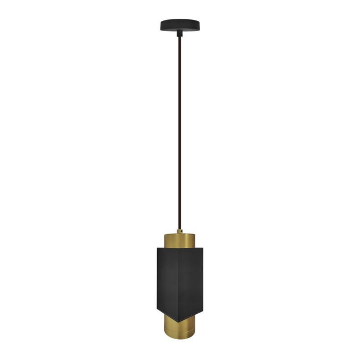 Westgate Manufacturing Milan Series Cylinder Selectable 12W/16W/20W 3000K/4000K/5000K Dual Dimming 120-277V Gold/Black (CMC5-MILAN2-MCTP-DD-GD)