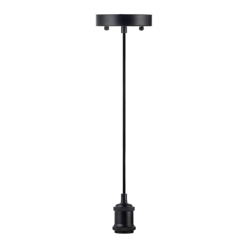 Westgate Manufacturing Decorative Socket Pendant 066 6 Foot Black Cord - Black (DSP-066-6FT-BK)