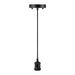 Westgate Manufacturing Decorative Socket Pendant 066 6 Foot Black Cord - Black (DSP-066-6FT-BK)