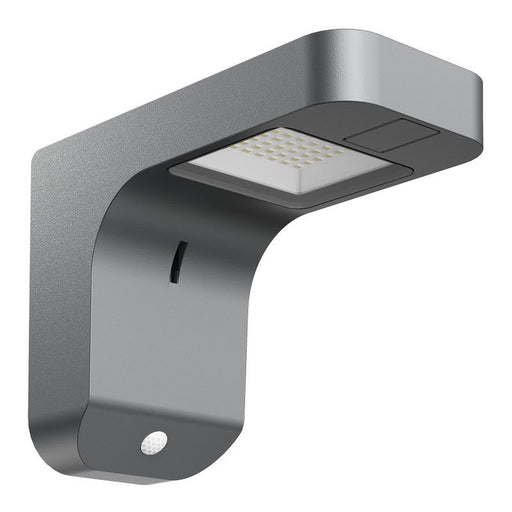 Westgate Manufacturing EdgeRay Solar Luminaire 4000K 385Lm Graphite Motion Sensor Programmable Remote Included (SOLW-BSP-MS-40K)