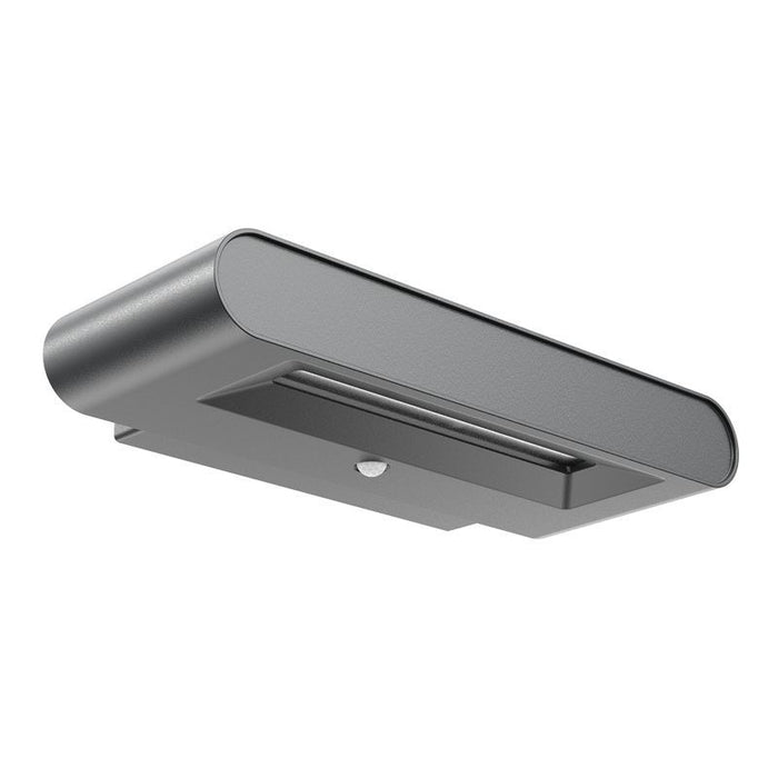 Westgate Manufacturing LedgeRay Solar Luminaire 4000K 345Lm Graphite Motion Sensor Programmable Remote Included (SOLW-FSP-MS-40K)
