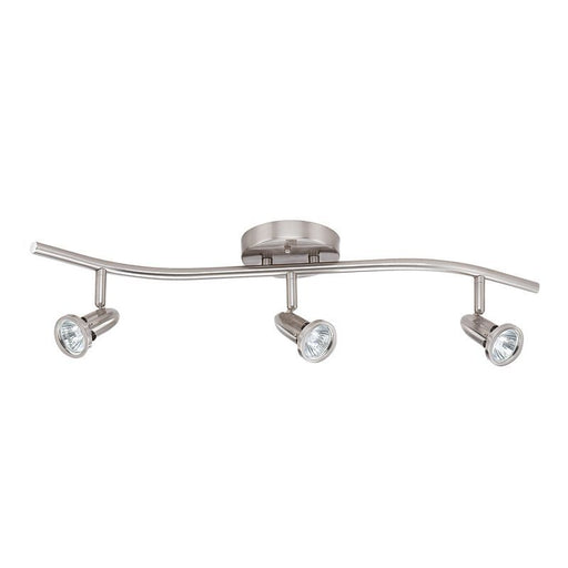 Westgate Manufacturing 3-Light Track Pack 26 Inch 3000K 80 CRI 120-277V Includes [3] 6.5W LED GU10 Brushed Nickel (TRPK-3L-GU10-30K-BN)