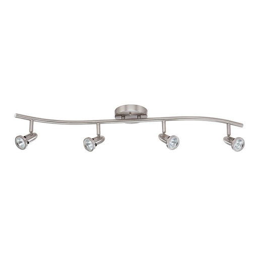 Westgate Manufacturing 4-Light Track Pack 34 Inch 3000K 80 CRI 120-277V Includes [4] 6.5W LED GU10 Brushed Nickel (TRPK-4L-GU10-30K-BN)