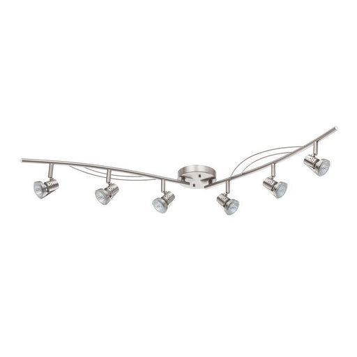 Westgate Manufacturing 6-Light Track Pack 44 Inch 3000K 80 CRI 120-277V Includes [6] 6.5W LED GU10 Brushed Nickel (TRPK-6L-GU10-30K-BN)