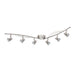Westgate Manufacturing 6-Light Track Pack 44 Inch 3000K 80 CRI 120-277V Includes [6] 6.5W LED GU10 Brushed Nickel (TRPK-6L-GU10-30K-BN)