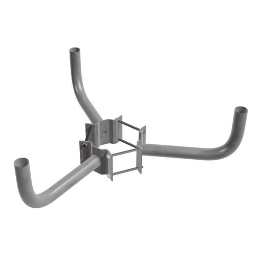 Westgate Manufacturing 7-10 Inch Diameter Wood Pole Wraparound Bracket Triple Bullhorn For Use With Slipfitter (WPB-WA-TB-710)