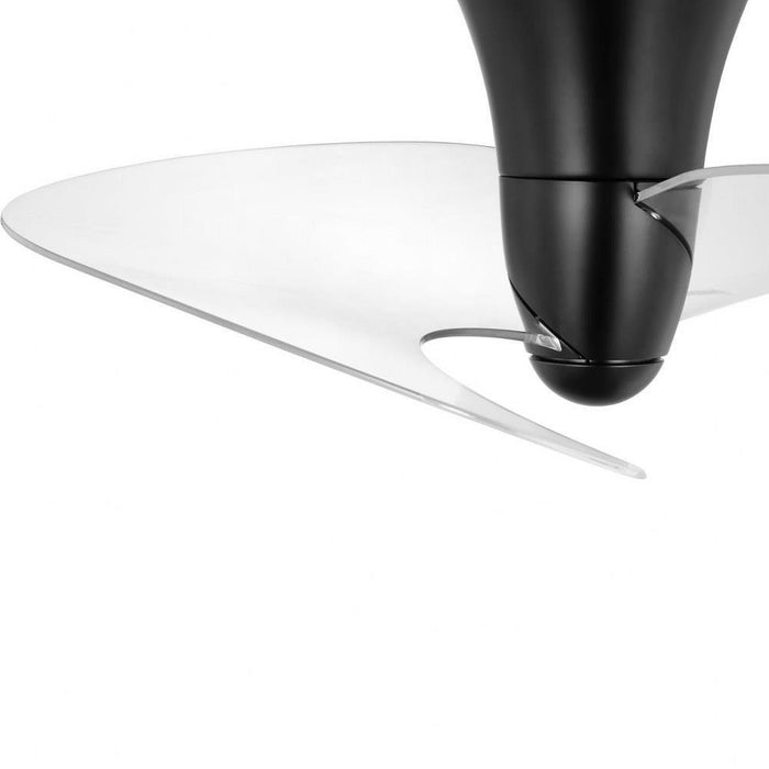 Progress Lighting Beal Collection 36 Inch 2-Blade Ceiling Fan Matte Black Finish (P250119-31M)