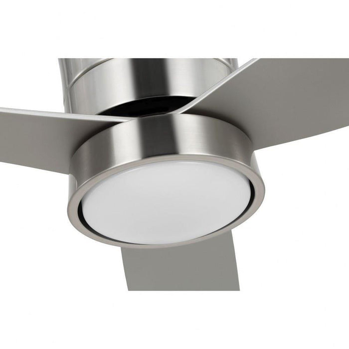 Progress Lighting Brant Collection 52 Inch 3-Blade Ceiling Fan Brushed Nickel Finish White Opal Glass (P250121-009-30)