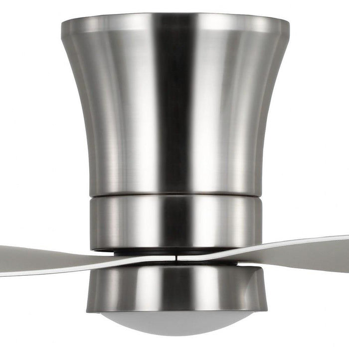 Progress Lighting Brant Collection 52 Inch 3-Blade Ceiling Fan Brushed Nickel Finish White Opal Glass (P250121-009-30)