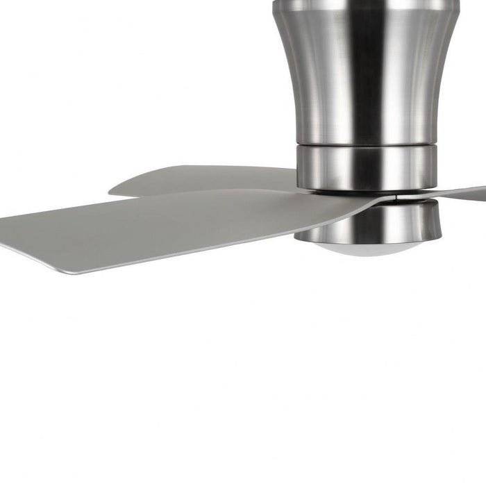 Progress Lighting Brant Collection 52 Inch 3-Blade Ceiling Fan Brushed Nickel Finish White Opal Glass (P250121-009-30)