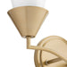 Progress Lighting Pinellas Collection 2-Light Bath /Vanity Light Soft Gold Finish Opal Glass (P300496-205)